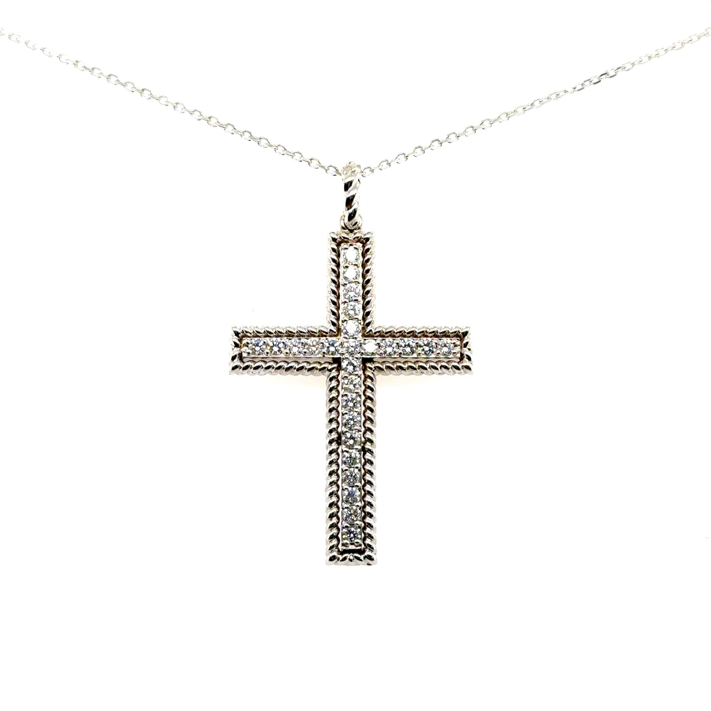 Steady Path Cross Pendant