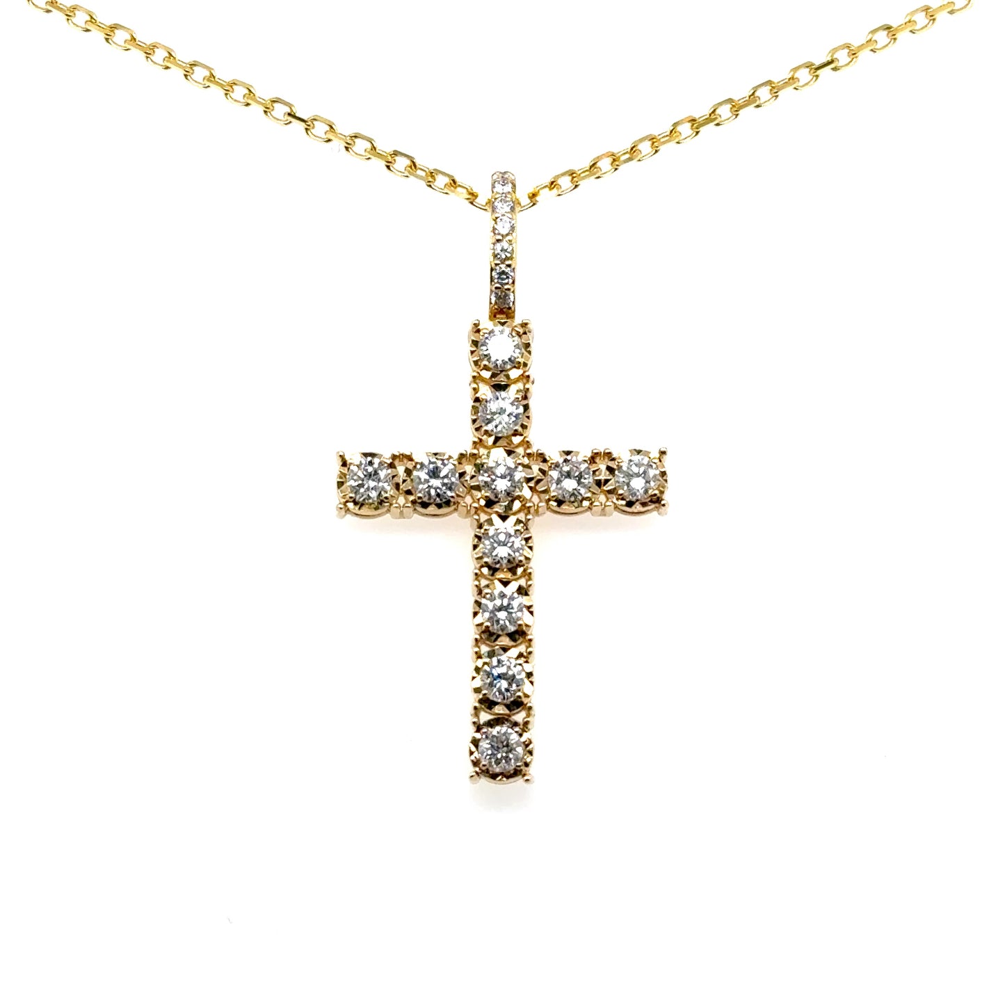 Bold Shine Cross Pendant