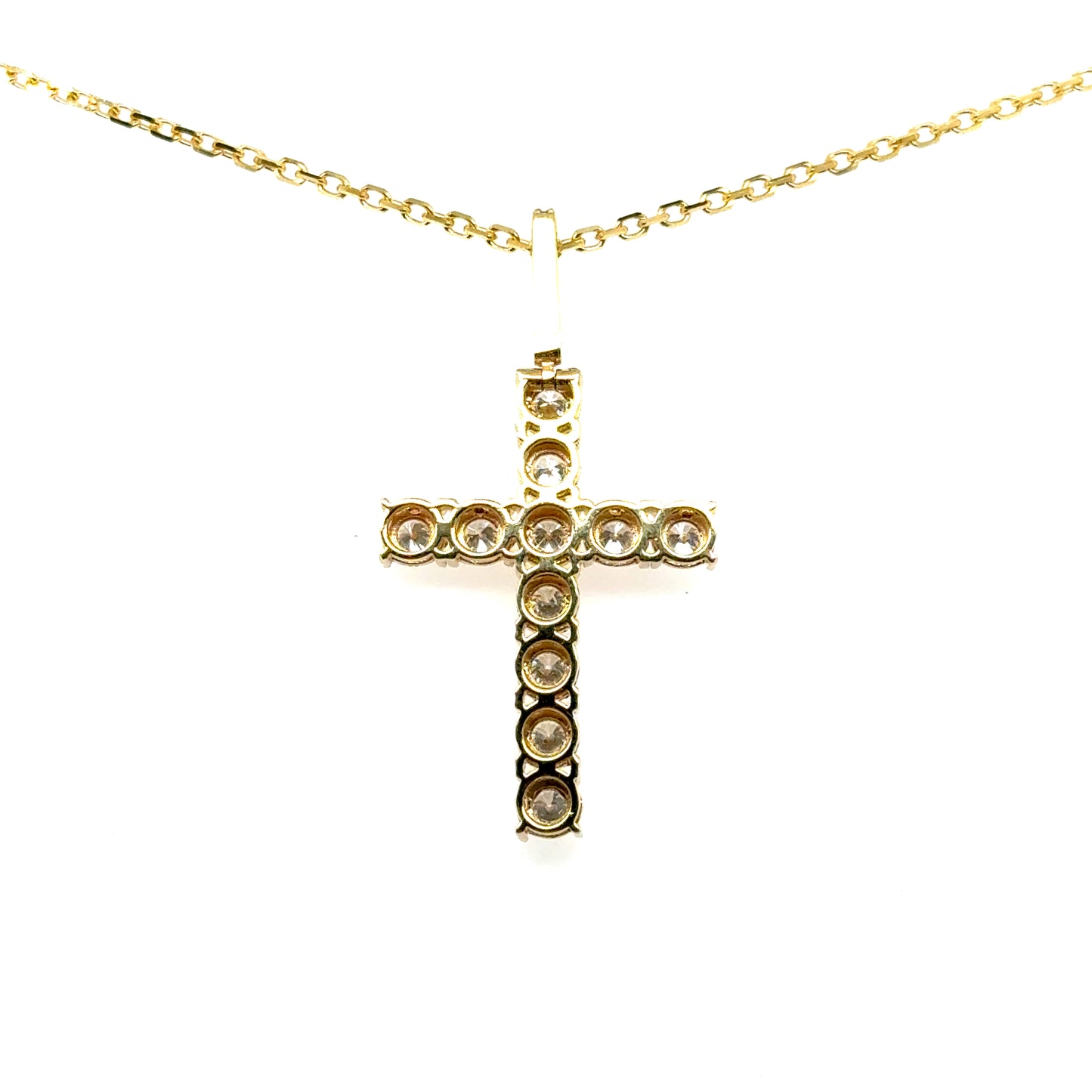 Bold Shine Cross Pendant