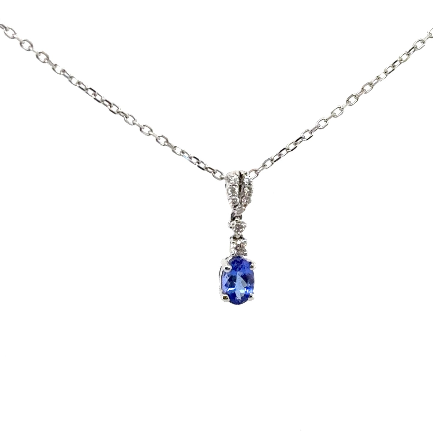 Tanzanite Drop Pendant