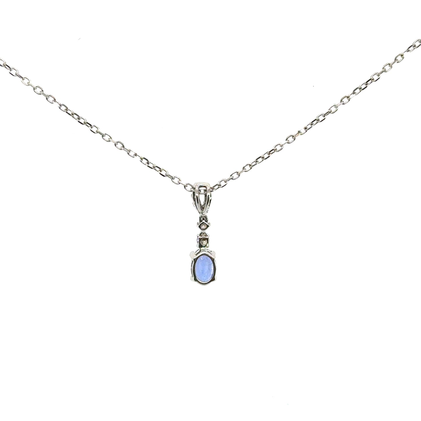 Tanzanite Drop Pendant