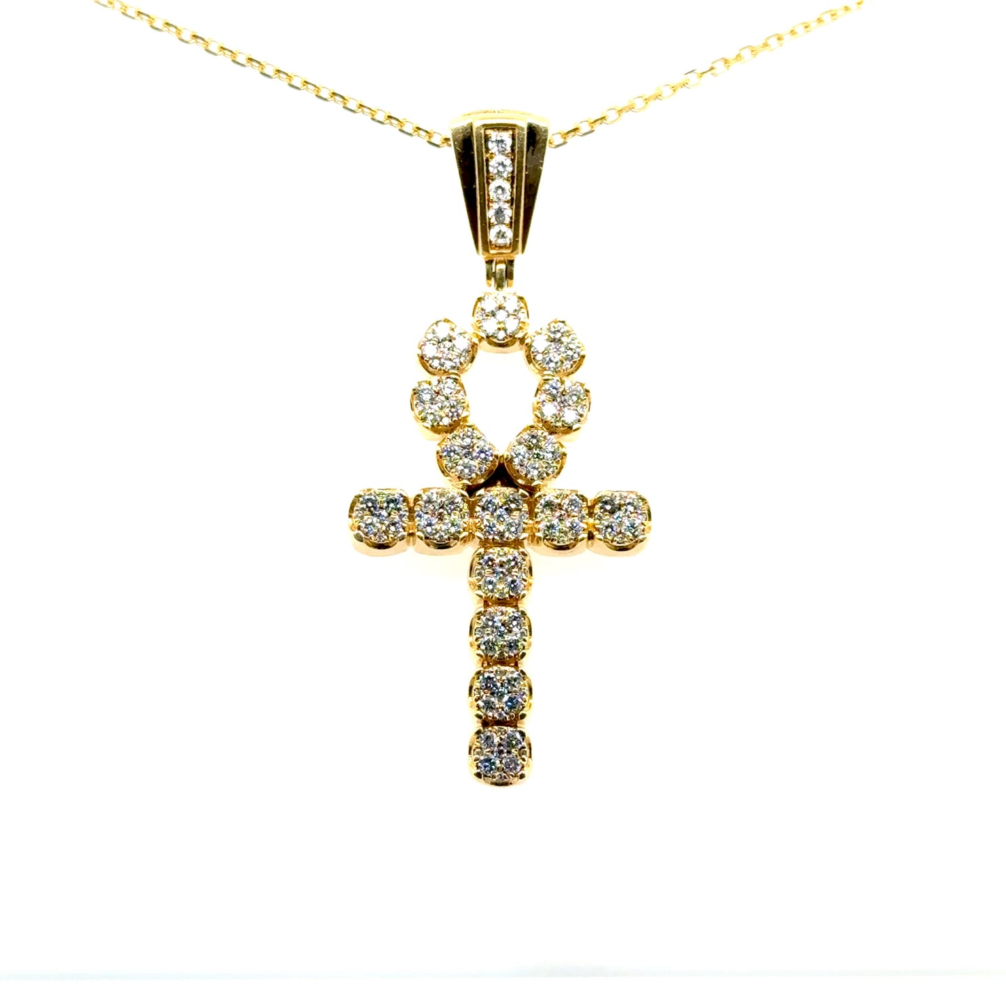 Golden Ankh Pendant