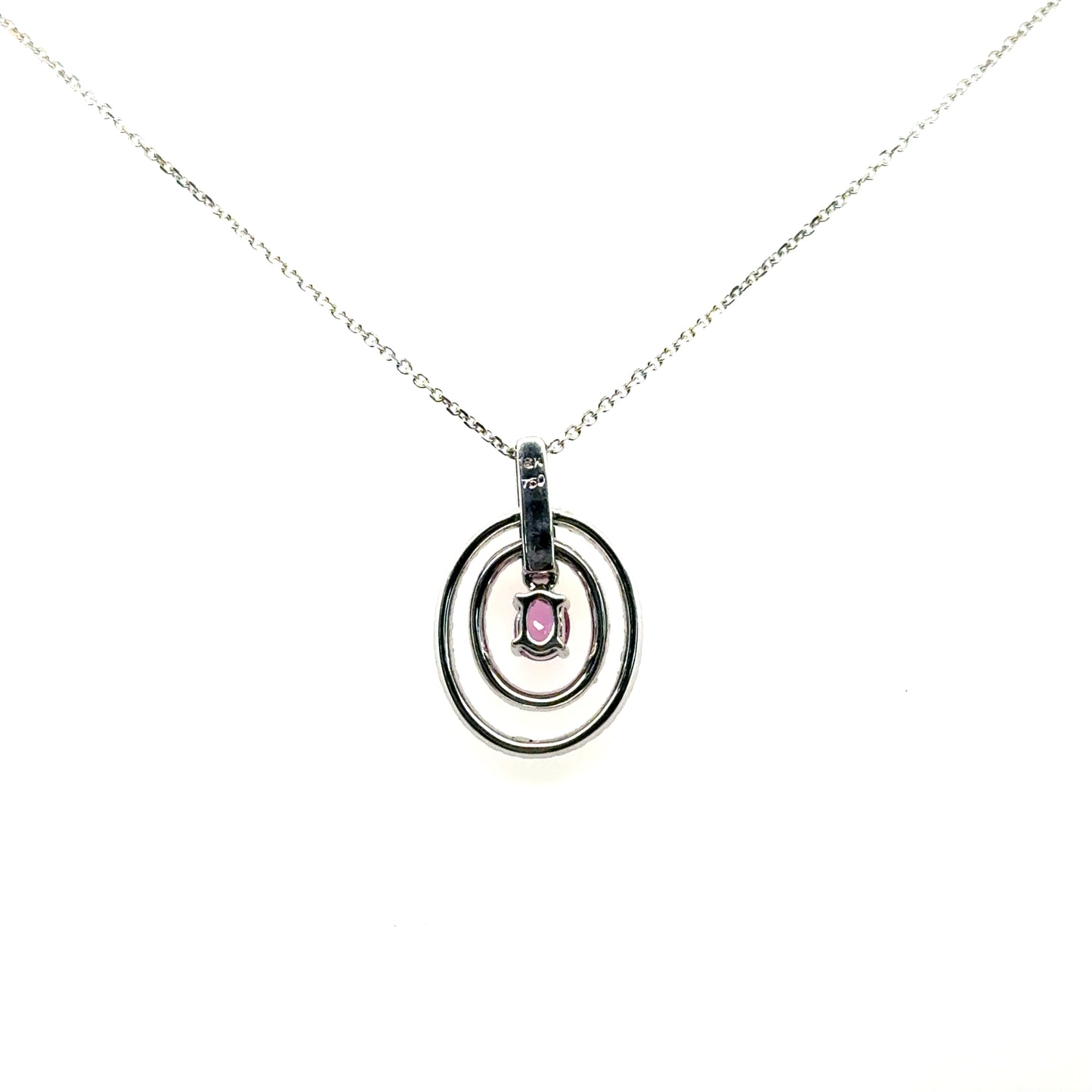 Pink Sapphire Pendant