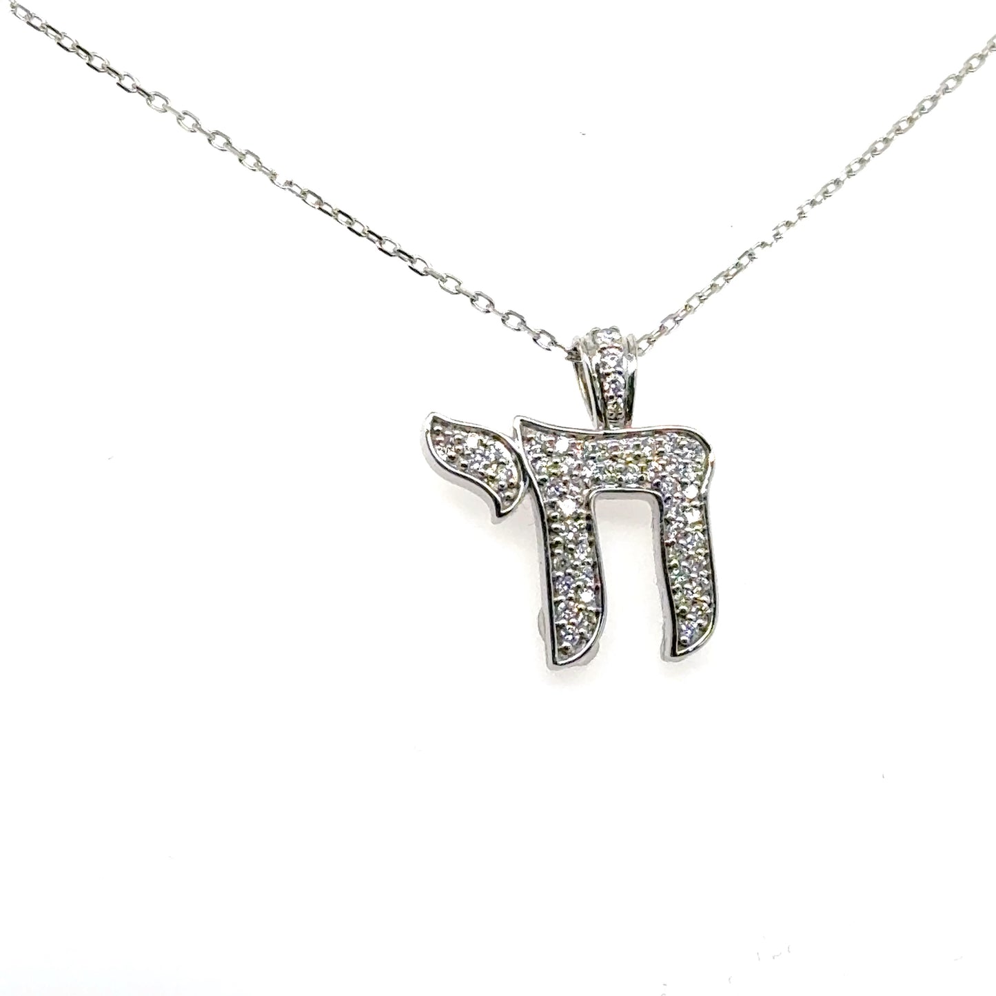 Diamond Chai Pendant