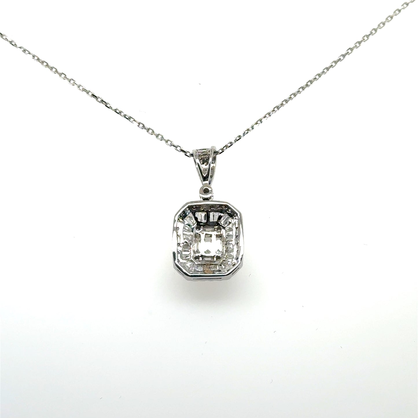 Baguette Sparkle Pendant