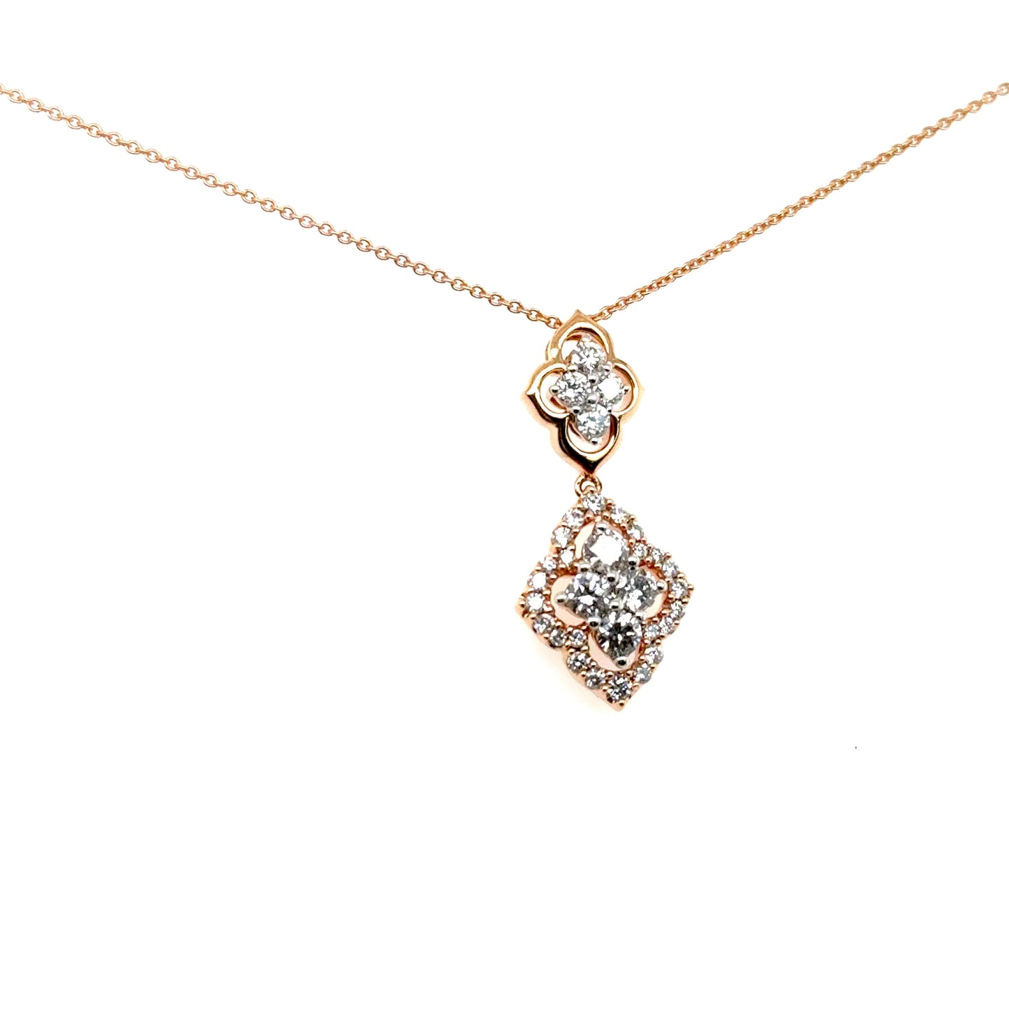 Blooming Rose Pendant