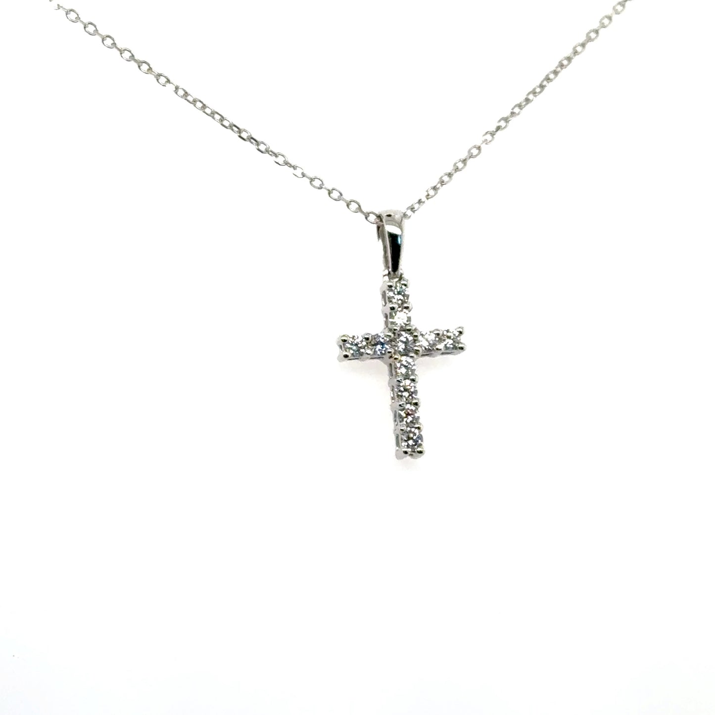 Radiant Cross Pendant