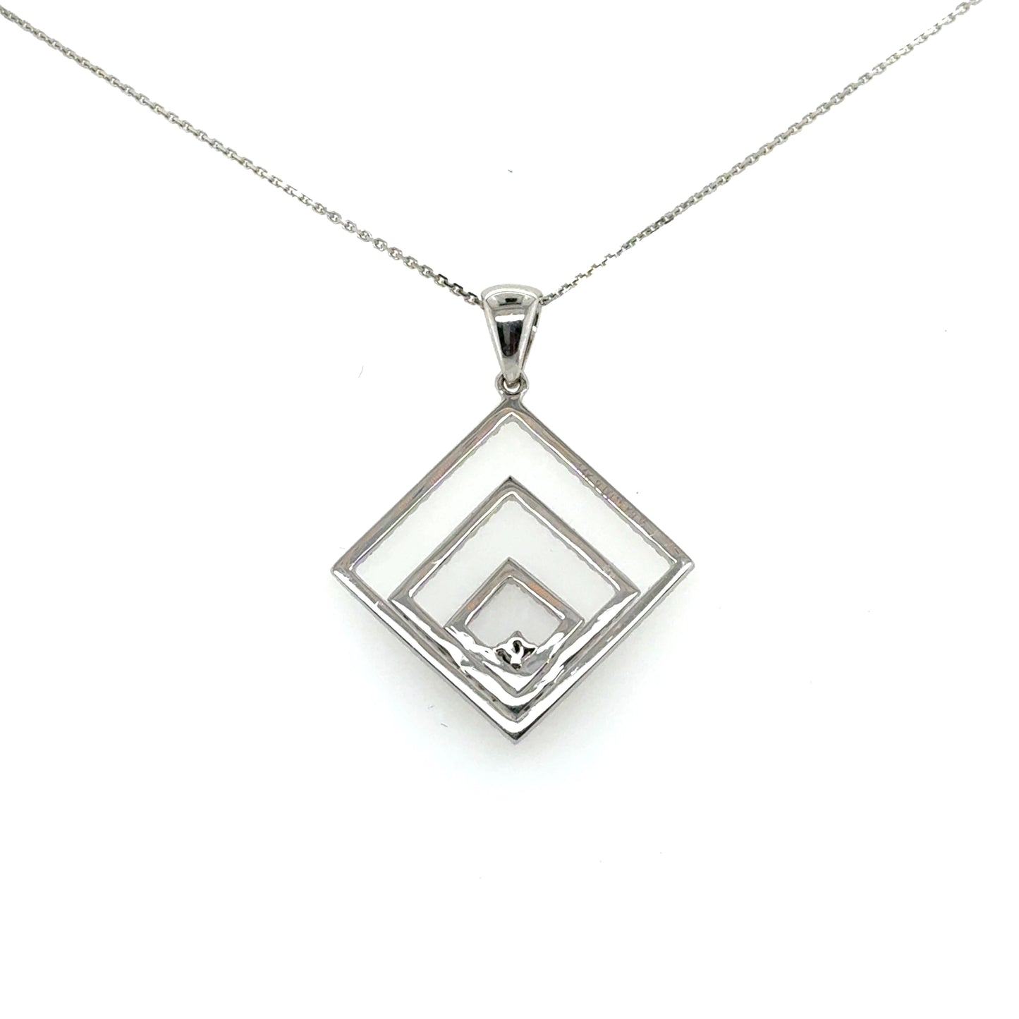 Diamond Prism Pendant