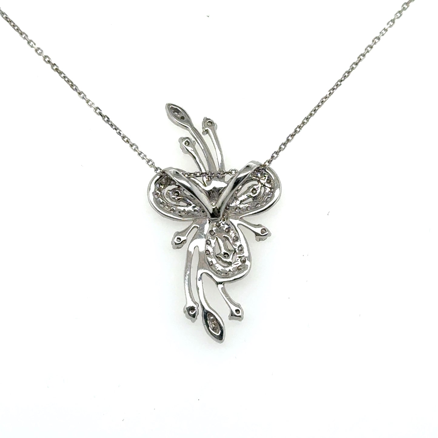 Diamond Petal Bloom Pendant