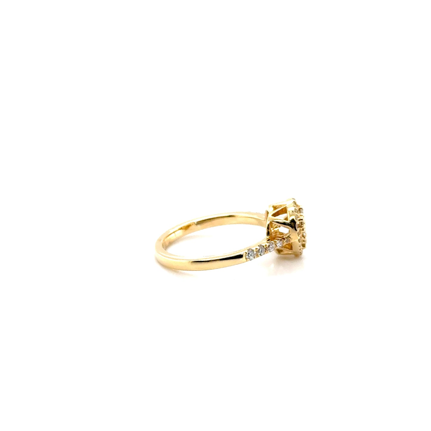 Golden Heart's Delight Ring