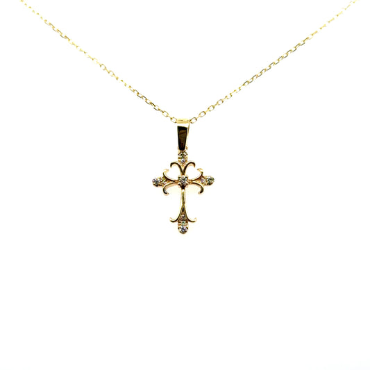 Starlight Cross Pendant