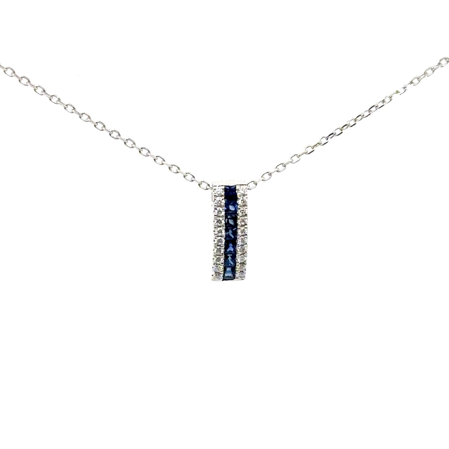 Sapphire Road Pendant