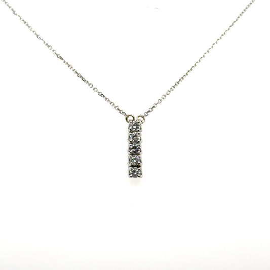 Diamond Row Pendant