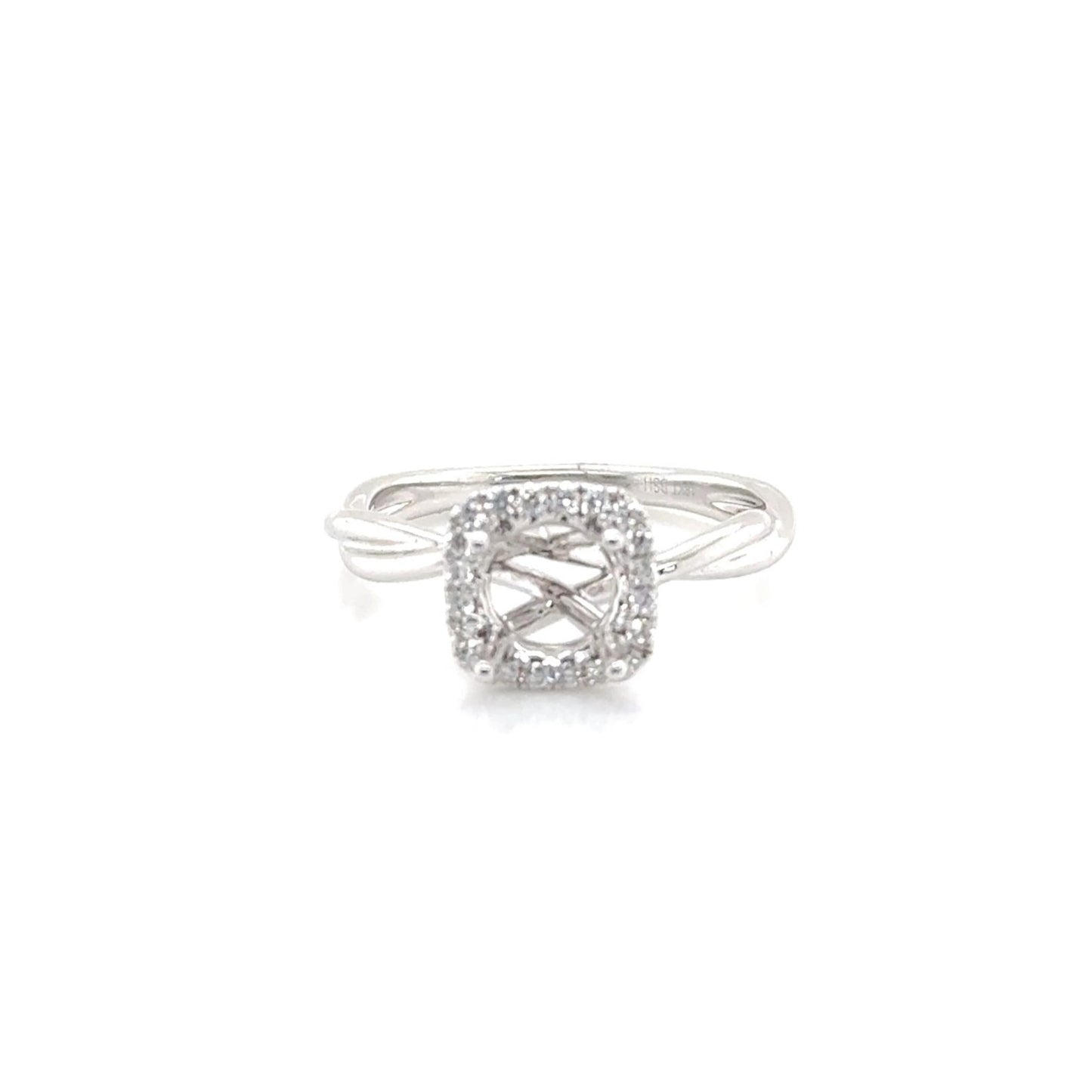 Twist Of Fate Engagement Ring