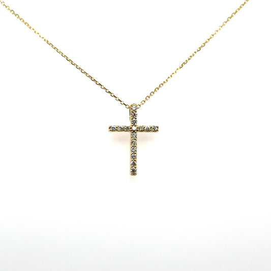 Sunlit Cross Pendant