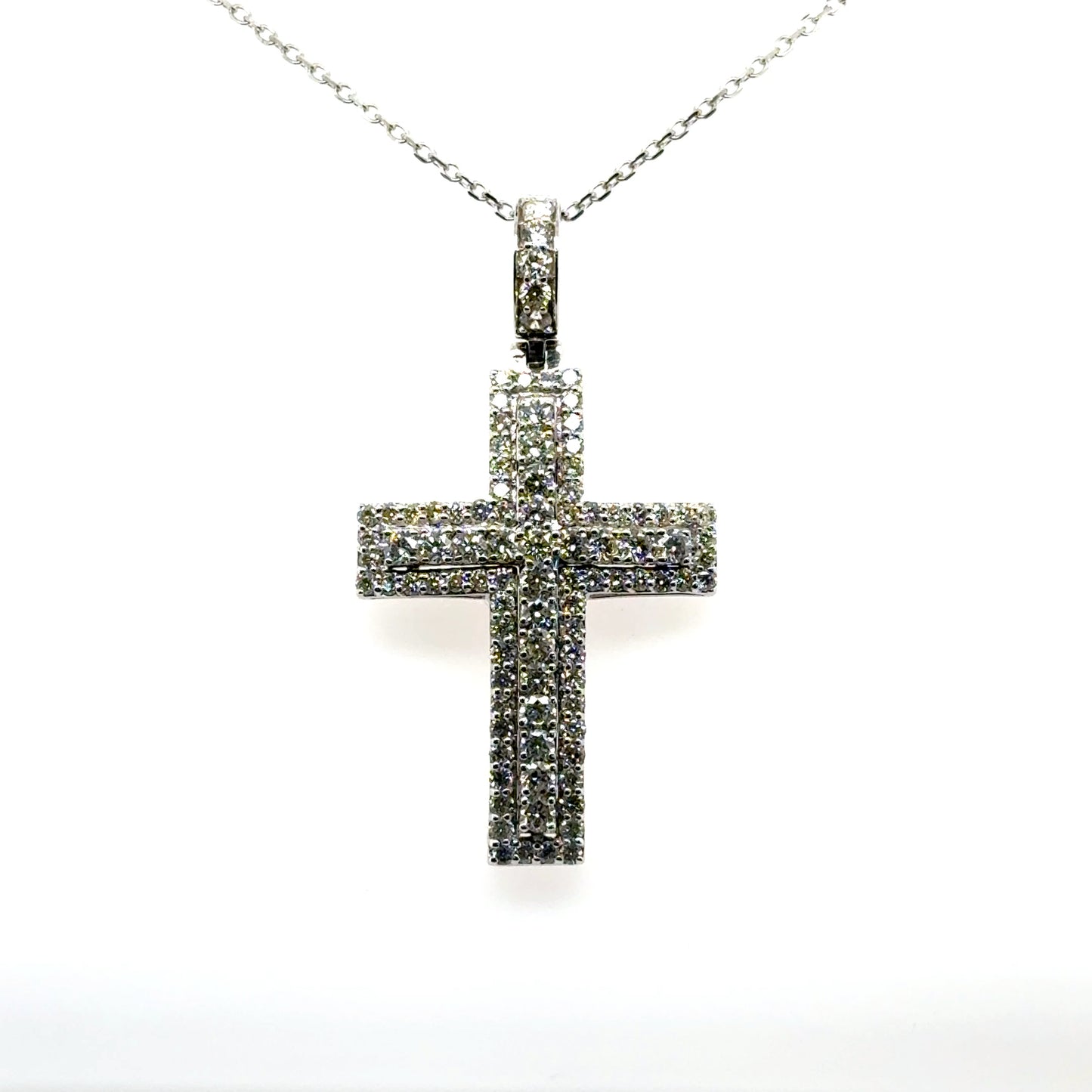 Double Cross Pendant