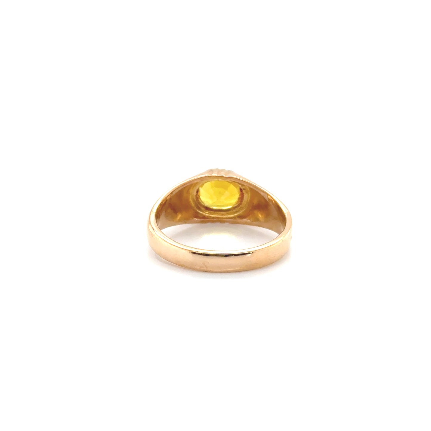 Yellow Sapphire (Pukhraj) Ring