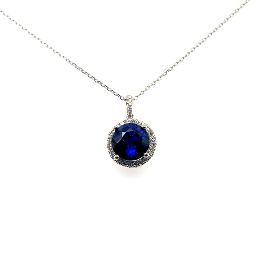 Midnight Halo Pendant