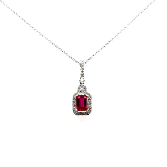 Red Ruby Pendant