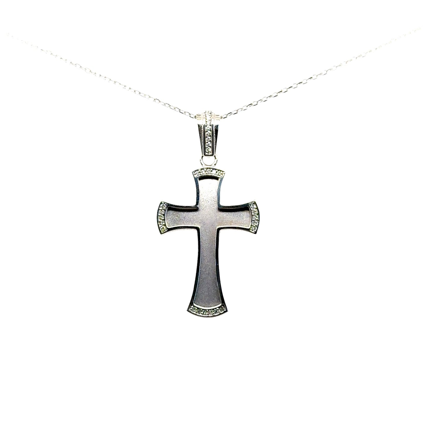 Refined Cross Pendant