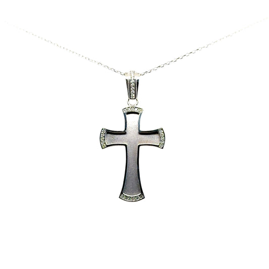 Refined Cross Pendant