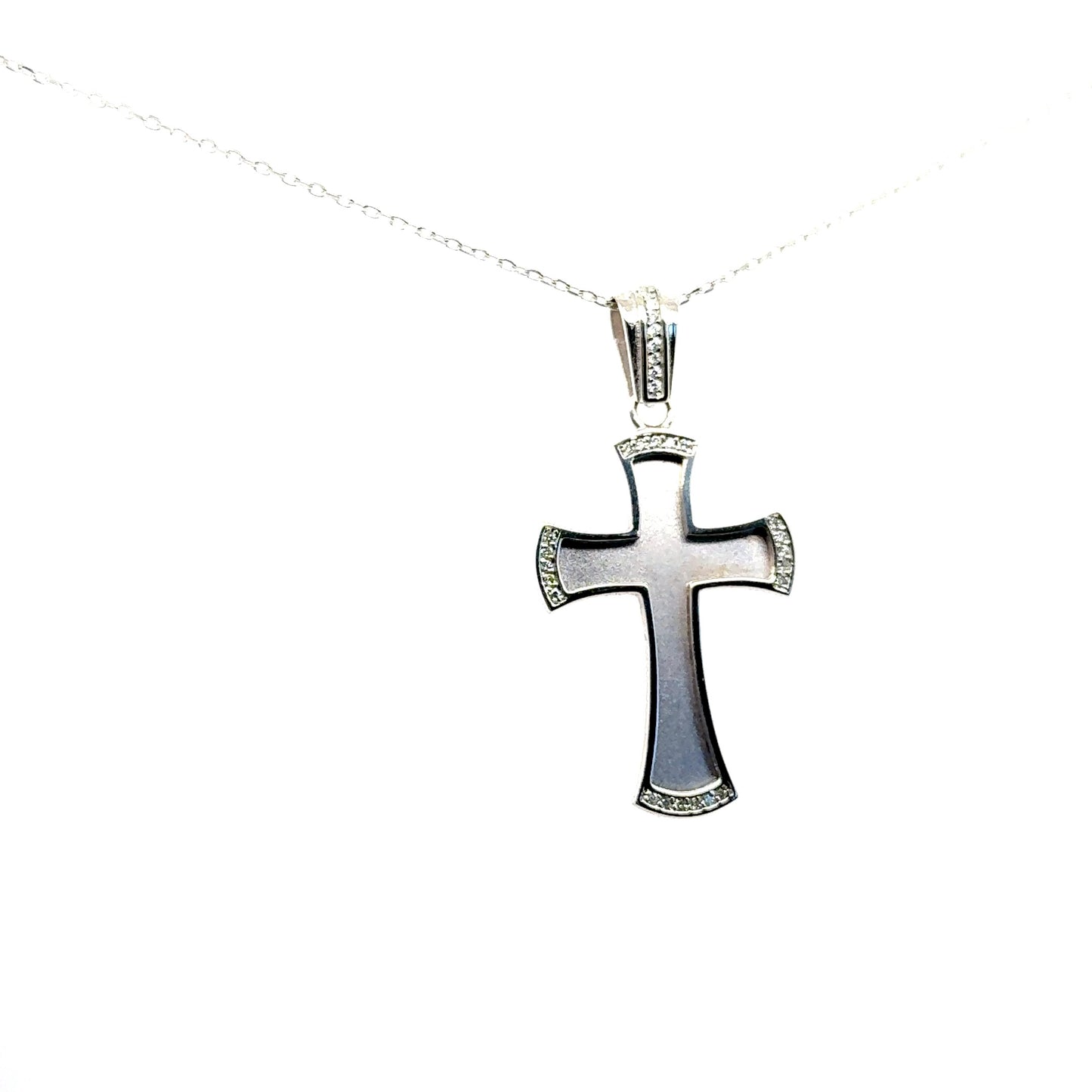 Refined Cross Pendant