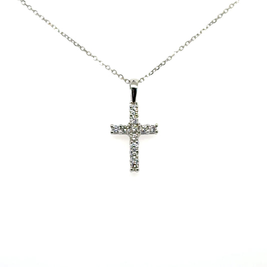 Radiant Cross Pendant