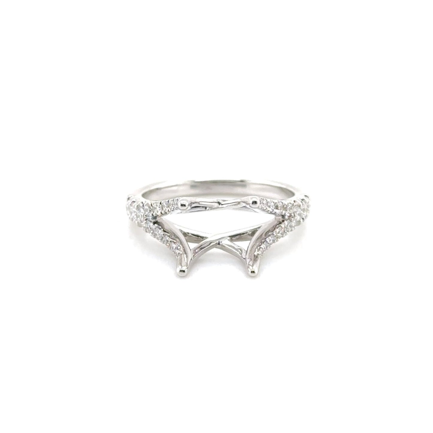 Split Shank Engagement Ring