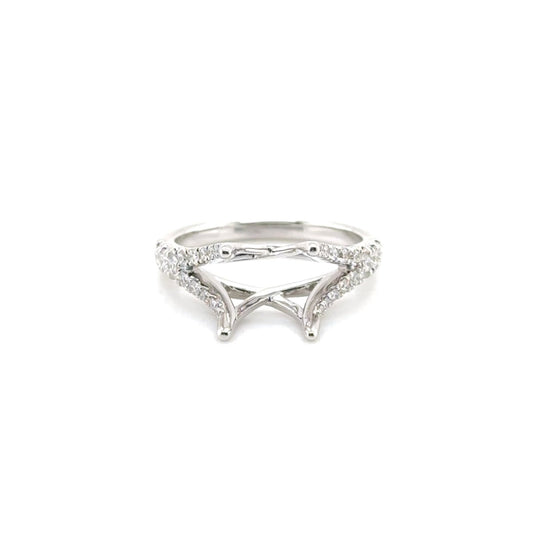 Split Shank Engagement Ring