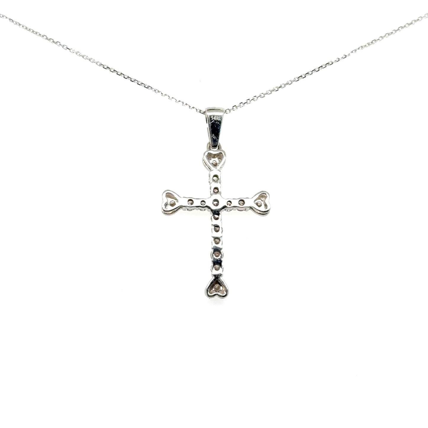 Heartend Cross Pendant