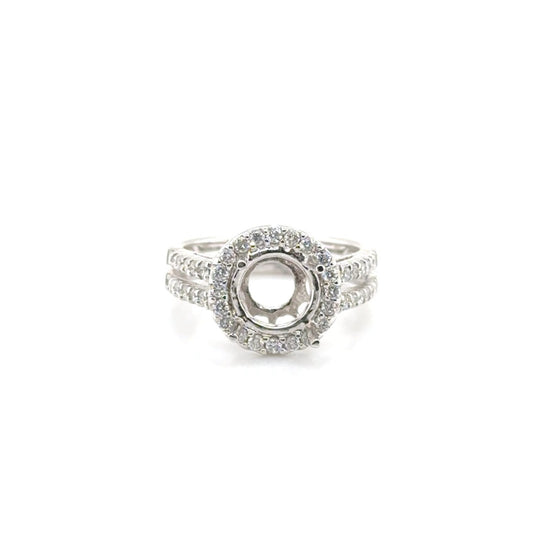 Daisy Double Engagement Ring