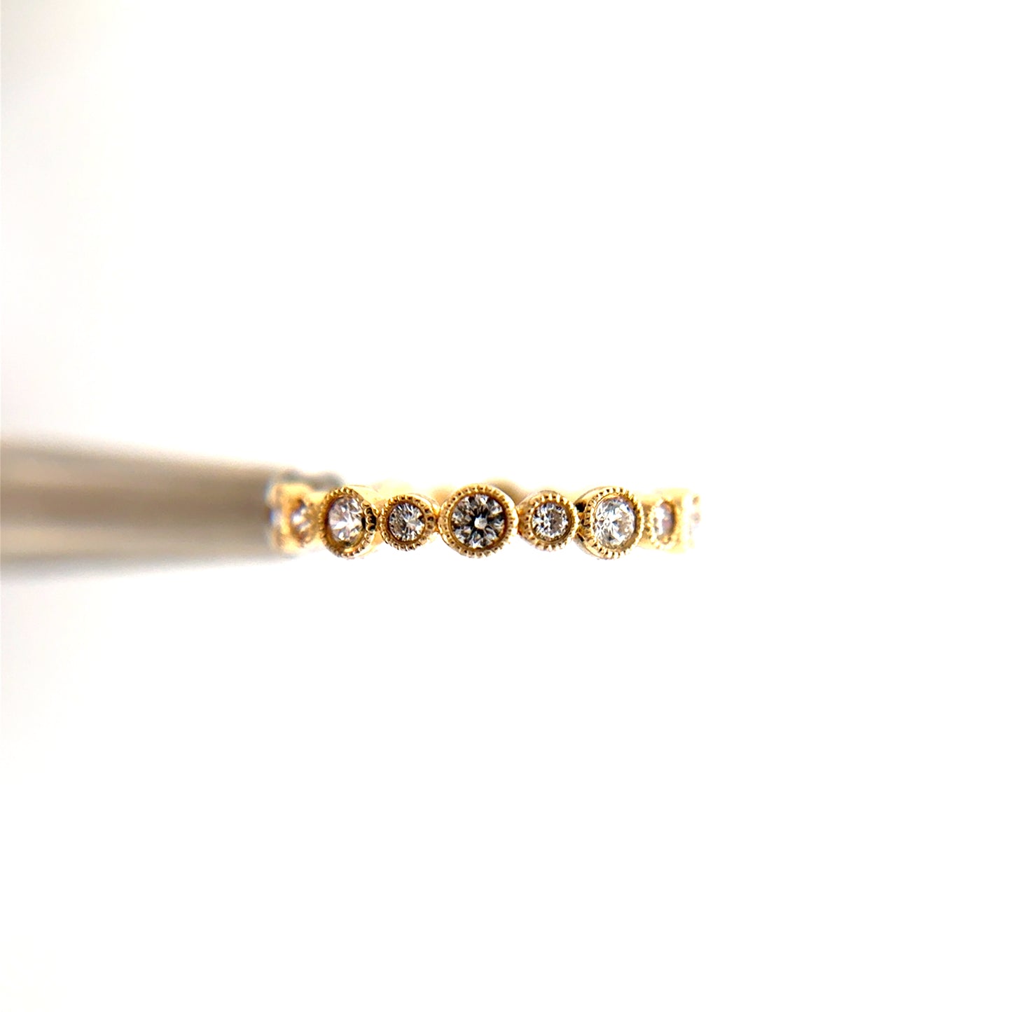 Bezel Set Round Diamond Ring