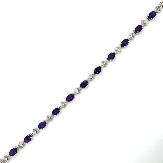 Vintage Violet Bracelet