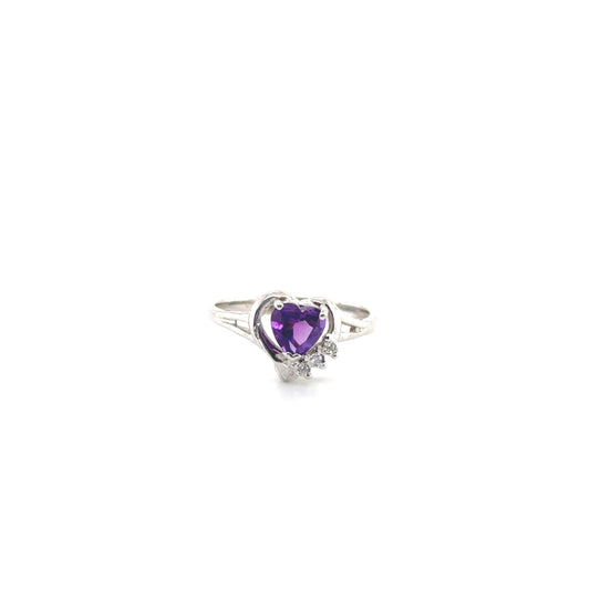 Purple Love Ring