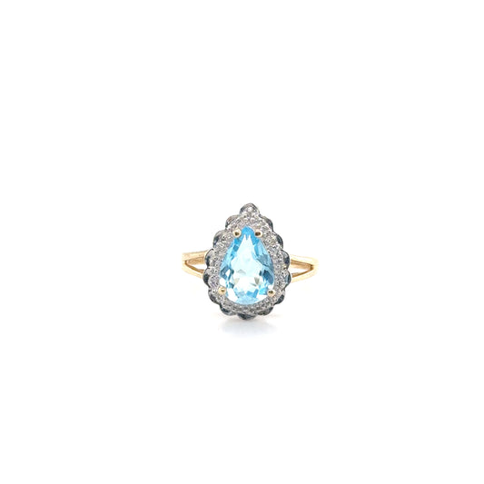 Aqua Aura Ring