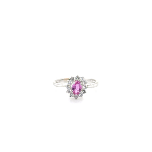 Pink Sapphire Ring