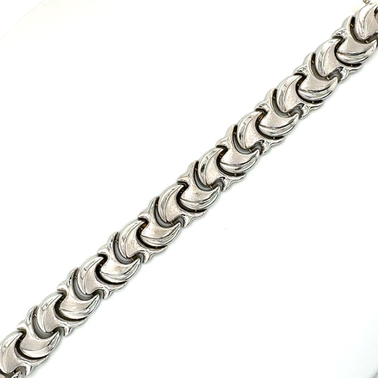 Bold Dual Curve Bracelet