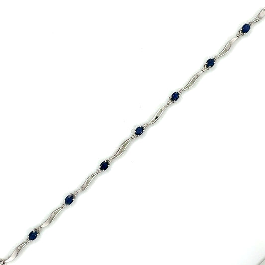 Starlit Sapphire Bracelet