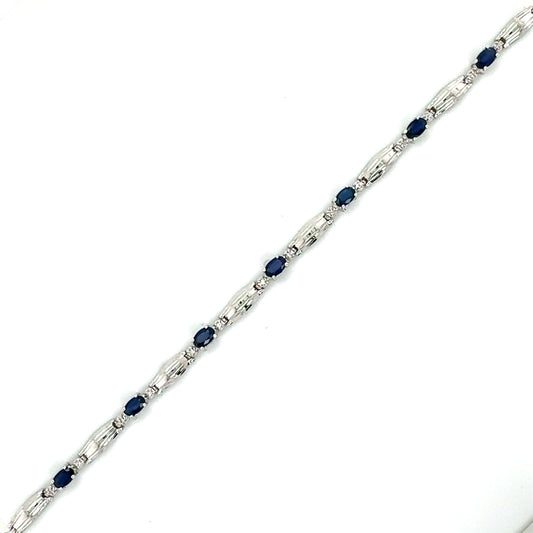 Sapphire Skyline Bracelet